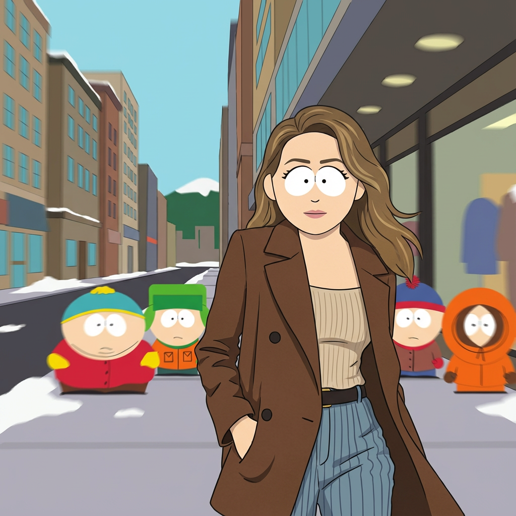 South Park style